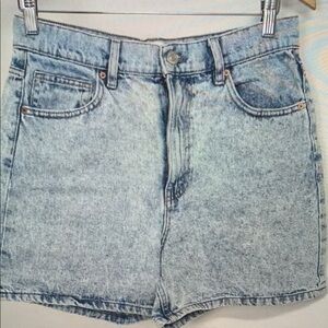 Denim Athletic Shorts